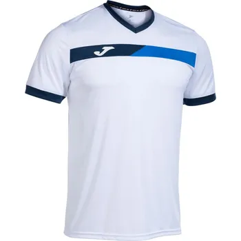 Pánské tričko Pánské tričko Joma Court Short Sleeve Bílý (L)