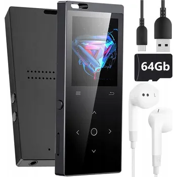 MP3 Přehrávač Bedee Černý 64 GB