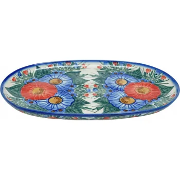 Velký keramický podnos, keramika Bolesławiec