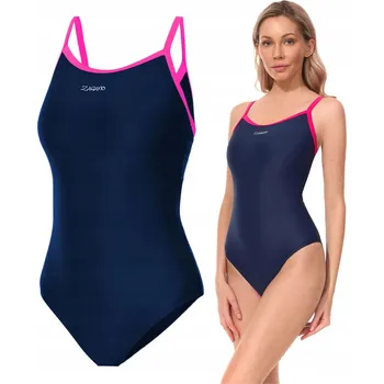 Dámské plavky Zagano jednodílné plavky modré velikost 42