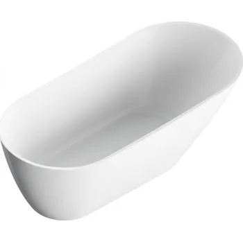 Vana CERANO - Volně stojící akrylátová vana Savoia - bílá lesklá - 170x80 cm
