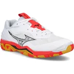 Mizuno Wave Stealth 6 X1GA243098 - white/fiery coral 2/citrus 42,5
