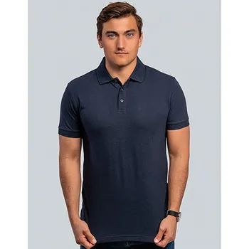 Pánské tričko HRM Pánské luxusní strečové polo Barva: Černá, Velikost: XXL G_HRM502