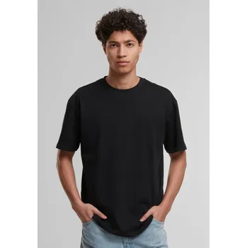 Urban Classics Pánské tričko s krátkým rukávem Shatings černá L