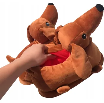 Dámské pantofle PANTOFLE PANDA PLYŠOVÉ TEPLÉ KIGURUMI DÁREK