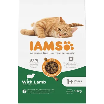 Krmivo pro kočku IAMS for Vitality krmivo pro dospělé kočky s jehněčím masem 10 kg