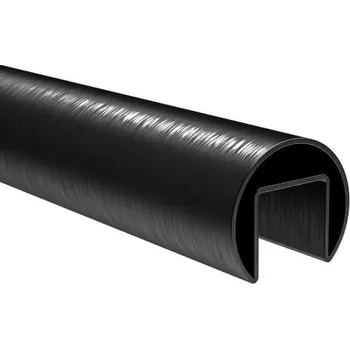 Kulaté madlo O42,4 x 2900 mm, černá