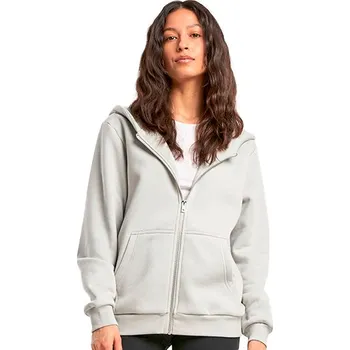 Dámská mikina Build Your Brand Dámská mikina s kapucí na zip Barva: Pale Olive, Velikost: S G_BY290