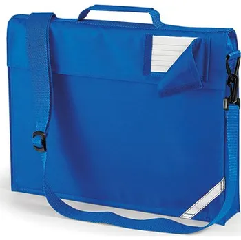 Quadra Junior Book Bag S popruhem Barva: Bright Royal, Velikost: 37 x 30 x 6 cm G_QD457