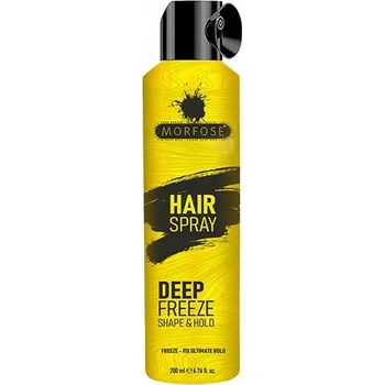 Stylingový přípravek MORFOSE DEEP FREEZE LAK NA VLASY PRO VELMI SILNÉ ZPEVNĚNÍ A TVAR 200 ML