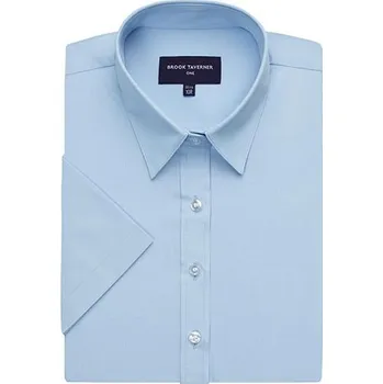 Dámská halenka Brook Taverner Halenka Eos s krátkým rukávem Barva: Blue, Velikost: 20 (48) G_BR693