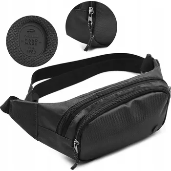 Ledvinka Ledvinka Pako Jeans Pánská ledvinka, sportovní ledvinka, černá ledvinka