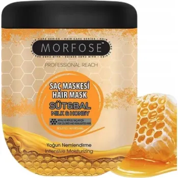 Vlasová regenerace MORFOSE MILK & HONEY PROFESIONÁLNÍ MASKA NA VLASY S MLÉKEM A MEDEM