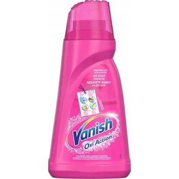 Odstraňovač skvrn Vanish Oxi Action tekutý odstraňovač skvrn na barevné prádlo 1l