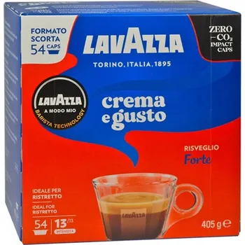 Kapsle LAVAZZA A MODO MIO Crema e Gusto Forte, 54 ks