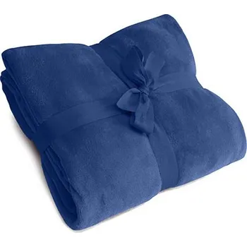 deka L-merch Coral-Fleece-Blanket Recycled Barva: Navy Blue, Velikost: 220 x 150 cm G_NT750