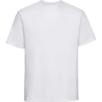Pánské tričko Russell Classic Heavy tričko pro dospělé Barva: white, Velikost: S G_Z215