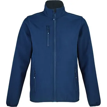 Pánská softshellová bunda SOL´S Dámská softshellová bunda Falcon na zip Barva: Abyss Blue, Velikost: S G_L03828
