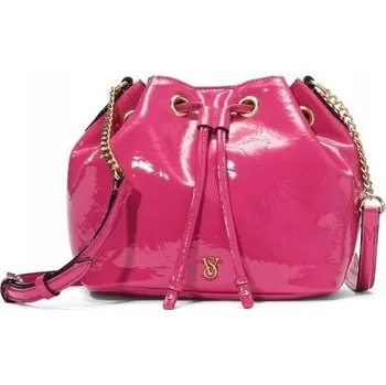Kabelka Kabelka psaníčko Victoria's Secret z polyuretanu růžová