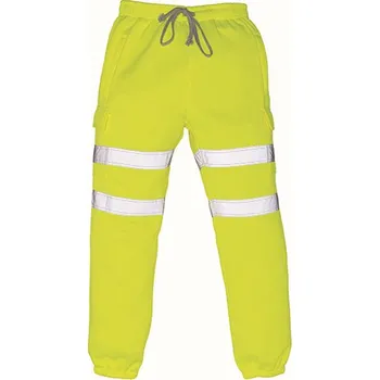 YOKO Hi-Vis joggingové kalhoty Barva: Hi-Vis Yellow, Velikost: XXL G_YK016T