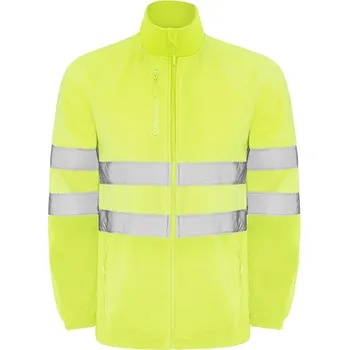 Pánská mikina Roly Workwear Fleecová bunda Altair Barva: Fluor Yellow 221, Velikost: XXL G_RY9305