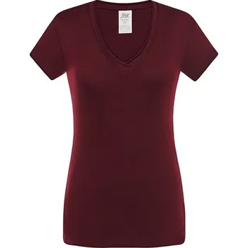 JHK Dámské výstřih do V Sicilia Barva: Cardinal, Velikost: M G_JHK271