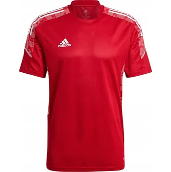 TRIČKO PÁNSKÉ ADIDAS CONDIVO 21 TRAINING JERSEY PRIMEBLUE ČERVENÉ vel. M