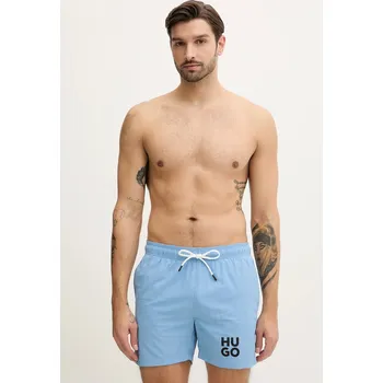 Plavkové šortky HUGO PAOLO červená barva, 50545464 50X, vel. XL