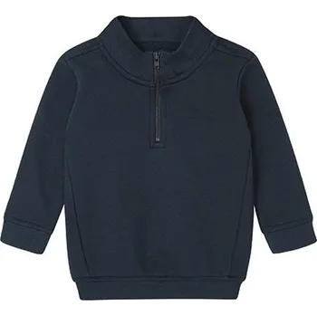 Chlapecká mikina Babybugz Dětská čtvrtka na zip Barva: navy, Velikost: 12-18 months G_BZ66