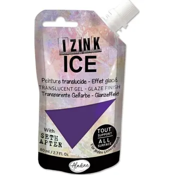 Speciální výtvarná barva Aladine Izink Ice Efektová barva Blackcurrant 80 ml 1 ks