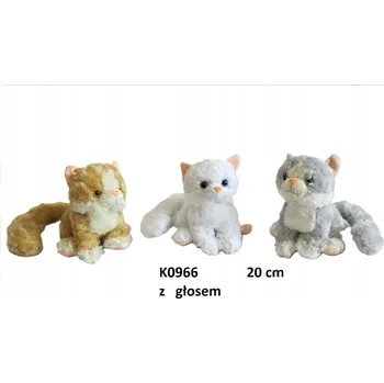 plyšák Plyšová kočička Sun-Day 22 cm