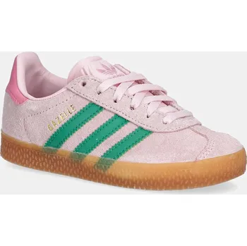Chlapecká obuv Dětské sneakers boty adidas Originals GAZELLE JP7133 růžová 30X, EUR 35