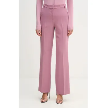 Dámské kalhoty Kalhoty Sisley dámské, béžová barva, high waist, 4KVXLF02I 34X, vel. 40