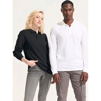 Pánská móda SOL´S Polokošile unisex Planet s dlouhým rukávem Barva: Hnědá, Velikost: XL G_L04241