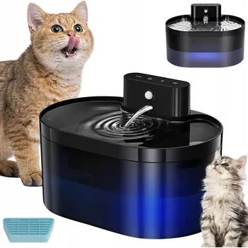 Miska pro psa NAPÁJEČKA MISKA FONTÁNA PRO PSA PRO KOČKY AUTOMATICKÁ NAPÁJEČKA 2.2L + FILTR