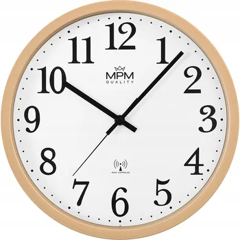 Hodiny Nástěnné hodiny MPM Quality bílé 31 cm