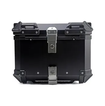 Hliníkový motocyklový kufr centrální černý 55L