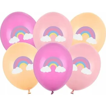 Balónek Balónky černé klasické 6 ks