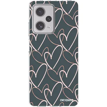 Pouzdro na mobilní telefon Picasee silikonový průhledný obal pro Xiaomi Redmi Note 12 Pro+ 5G - Hodně lásky