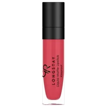 Přípravek na rty Rtěnka Golden Rose červená Odstíny červené matná tekutá 5,5 ml