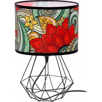 Lampička Noční Lampa Diamantové Stínidlo Květ Regge E27 LED