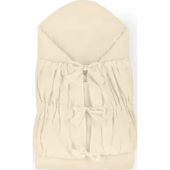 Zavinovačka PETITE&MARS Zavinovačka šněrovací Nurse s pevnou kokosovou vložkou Light Beige 75x75 cm