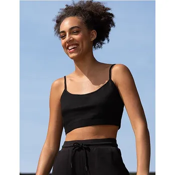 SF Women Cropped Cami Top Barva: Černá, Velikost: XL G_SF230