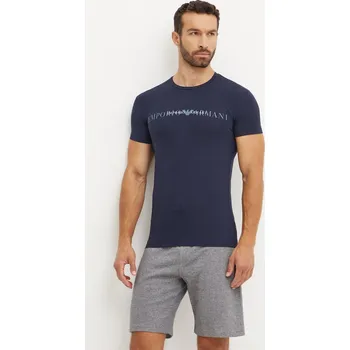 Tričko Emporio Armani Underwear 111035.4F729 námořnická modř 59A, vel. M