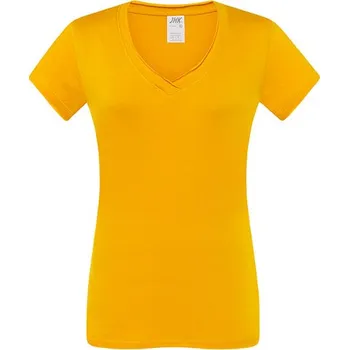 JHK Dámské výstřih do V Sicilia Barva: Mustard, Velikost: L G_JHK271