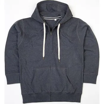 Pánská mikina Mantis Pánská mikina s kapucí Superstar na zip Barva: Charcoal Grey Melange, Velikost: XL G_P83