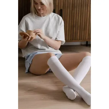 Pánské ponožky Bavlněné podkolenky 072 kaštanové 38-41