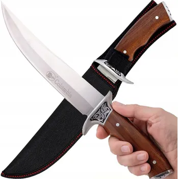 Pracovní nůž Nůž Columbia , profesionální lovecký skautský nůž s plným tangem.