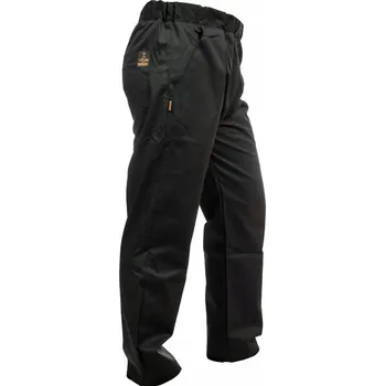 Černé hladké kalhoty [Velikost M]