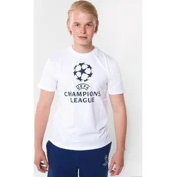 Pánská móda CHAMPIONS LEAGUE Pánské tričko Liga mistrů S BÍLÁ